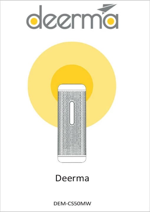 Dehumidifikues Deerma DEM-CS50MW, për hapësira të vogla, i bardhë