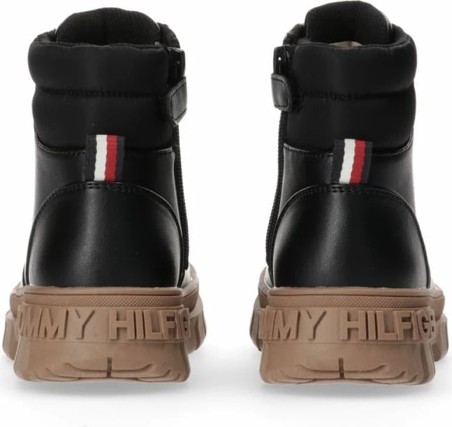 Çizme Tommy Hilfiger për Femra, të lidhura me shnur, të zeza