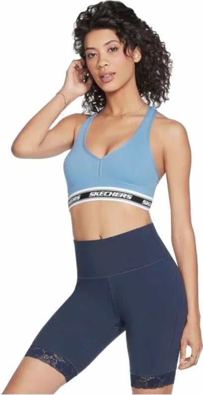 Reçipetë sportive Skechers për femra, e kaltër