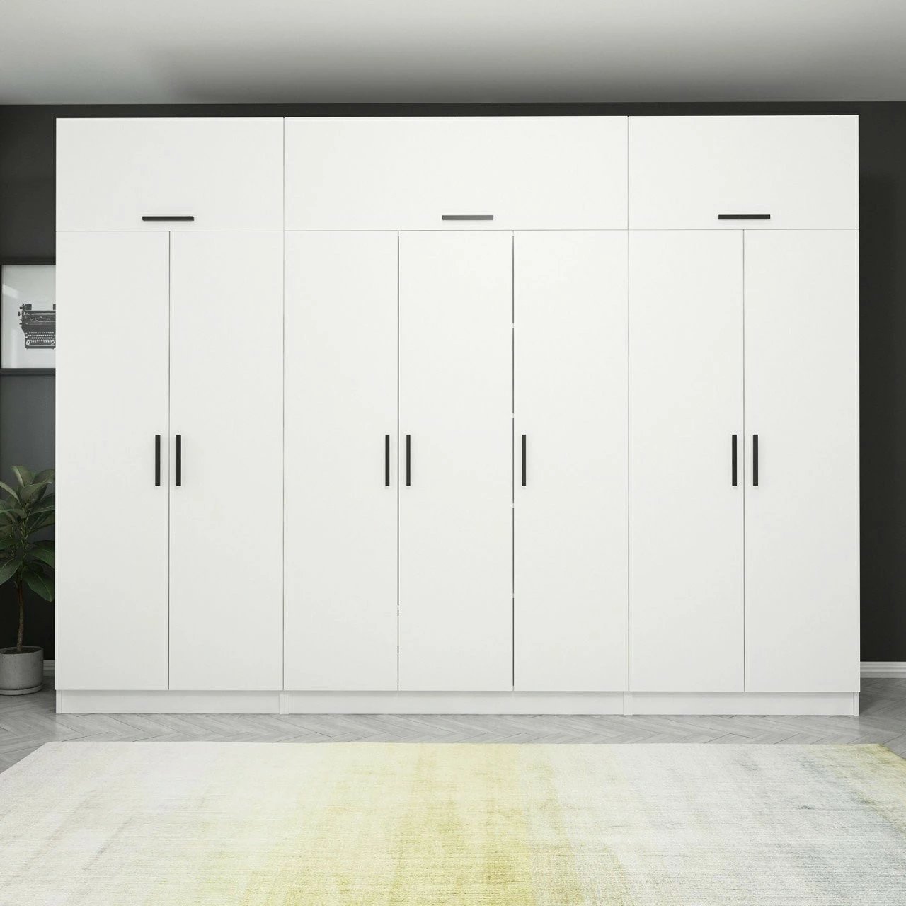 Dollap Skye Decor, i bardhë, 3088