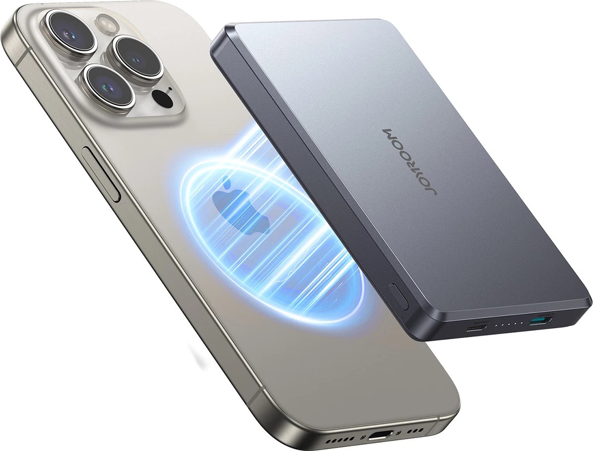 Powerbank Joyroom JR-PBM08 Pro 10000mAh ultra i hollë, gri