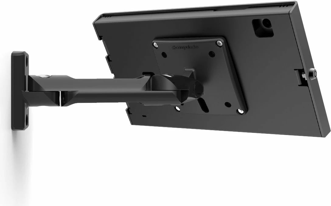 Kasë murale për tabletë Compulocks GO 1-4 GEN APEX, për Microsoft, 10.5 inç, e zezë
