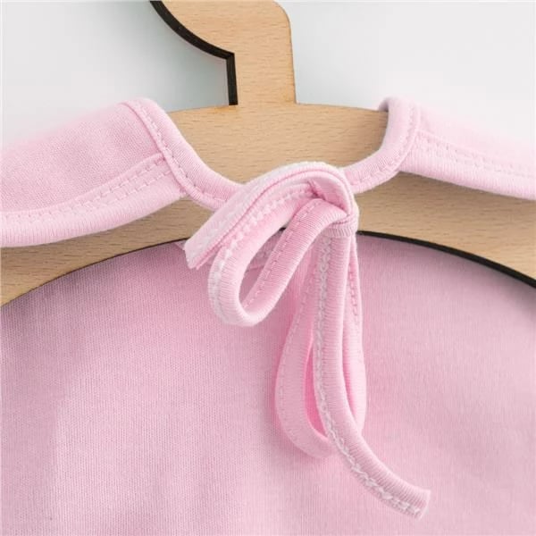 babadore pambuku, New Baby, Happy Elephant, 24x24 cm, rozë