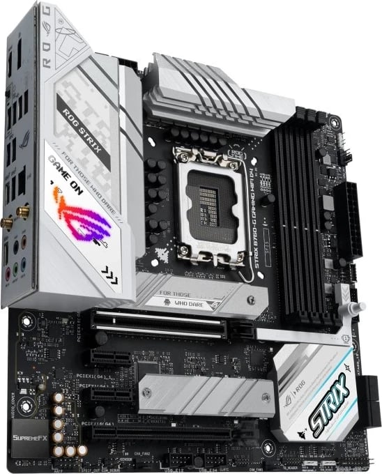 Pllakë amë ASUS ROG STRIX B760-G GAMING WIFI D4, Intel B760 LGA 1700, micro ATX