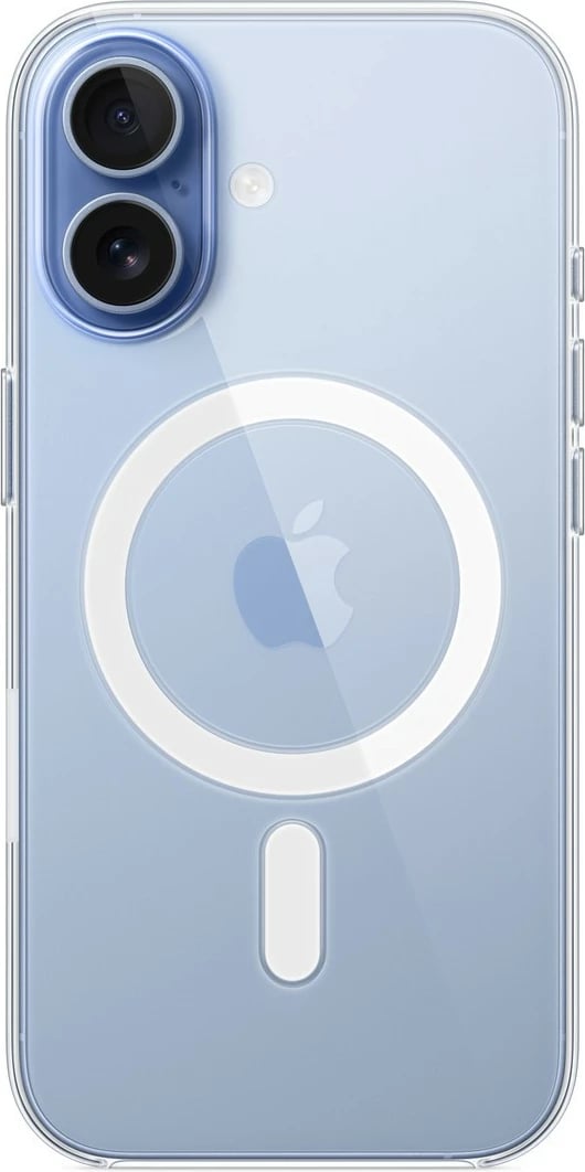 Mbështjellës Apple MagSafe për iPhone 17, Transparent