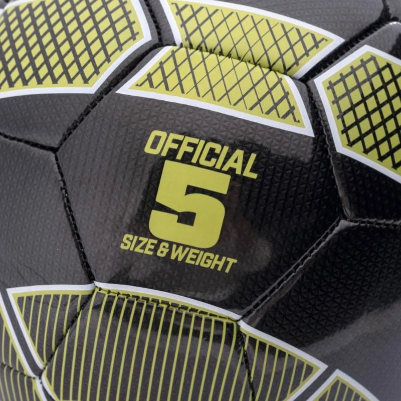 Top futbolli Huari, unisex, e zezë/jeshile