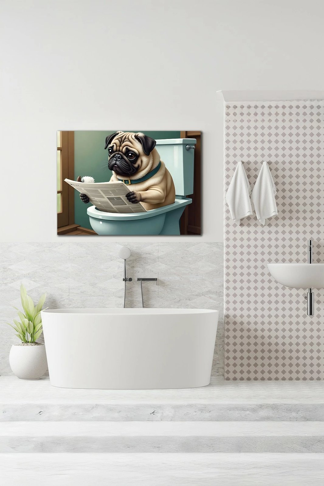 Pikturë dekorative në kanavacë, shumëngjyrëshe, Ersyaıhyvn17, 50x70cm