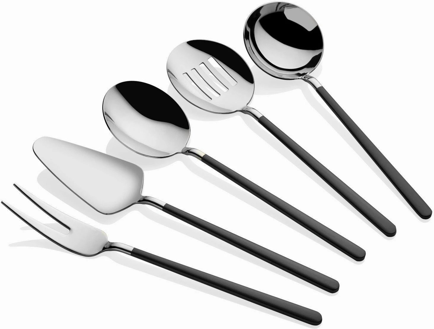 Set shërbimi (5 copë), Hermia Concept, Allegra, argjend e zi