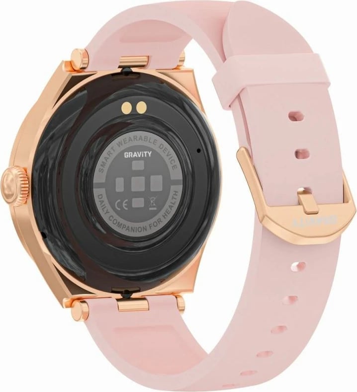 Smartwatch Gravity për femra, rozë