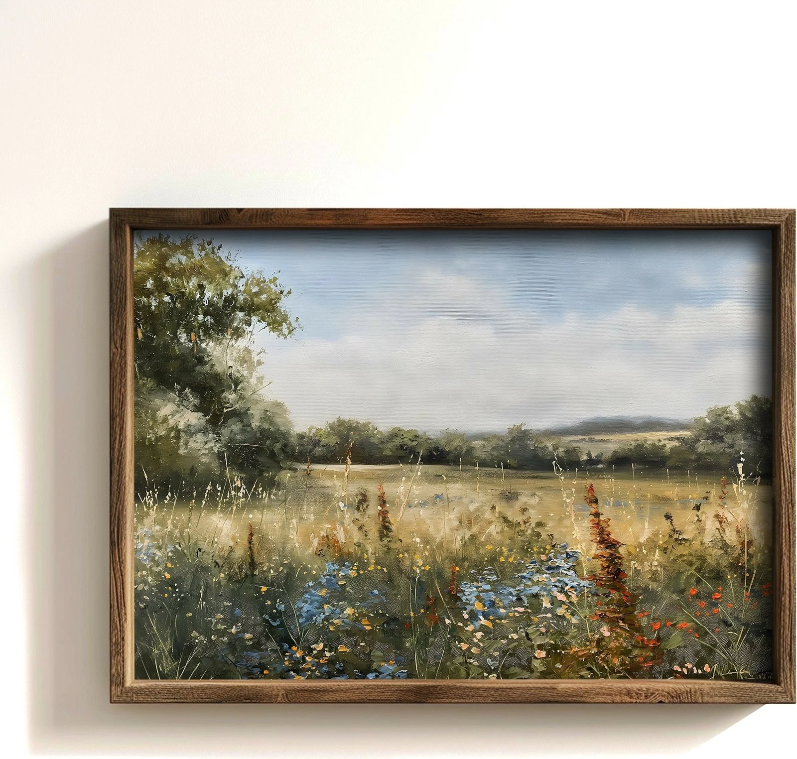 Pikturë dekorative me kornizë MDF, shumëngjyrëshe, Wallity GE191-L