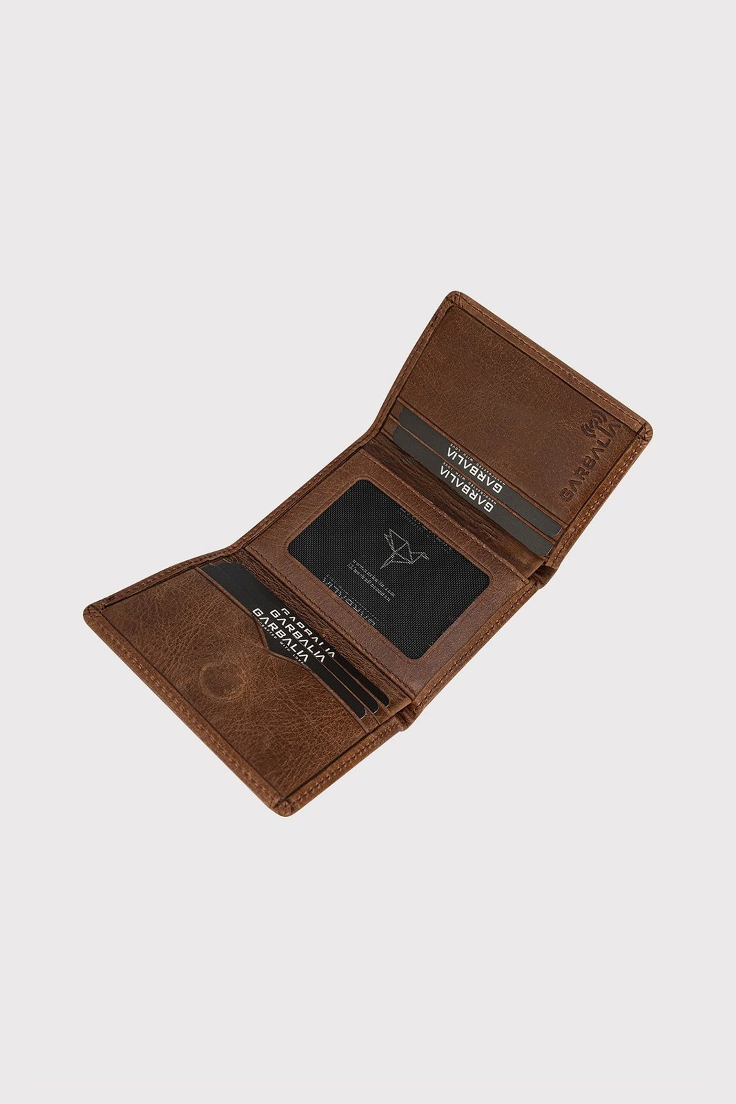 Portofol për burra, lëkurë natyrale, ngjyrë kafe, Zoozie Bags, Western