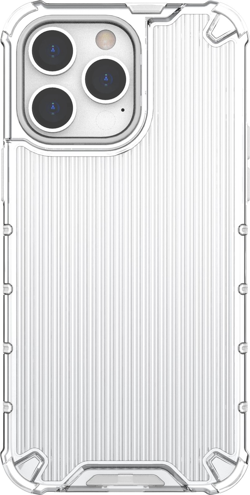 Mbështjellës Hurtel Ombre Protect Case për iPhone 14 Pro, rozë-kaltër