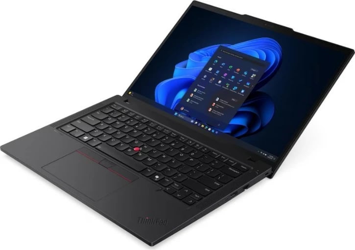 Ultrabook Lenovo ThinkPad T14 Gen 6 Ultra 7 255U, 32GB RAM, 1TB SSD, 14.0" WUXGA Touch, Windows 11 Pro, grafika të integruara, e zezë, 3 vjet Premier Support + CO2 Offset
