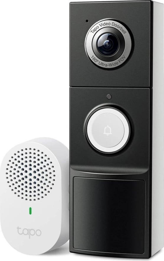 Dera me kamerë TP-Link Tapo D235, wireless, 10000 mAh, e bardhë