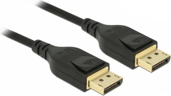 Kabllo DisplayPort DeLOCK 85661, 3m, 8K, e zezë