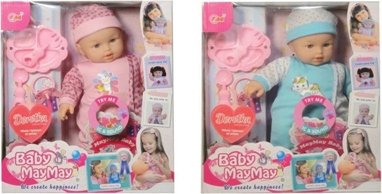 Kukull Dorothy që këndon dhe flet, Swede, 30cm, Q9579 99334, me aksesorë