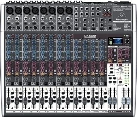 Mikser audio Behringer QX2222USB 22 kanale Mikser audio Behringer QX2222USB 22 kanale
