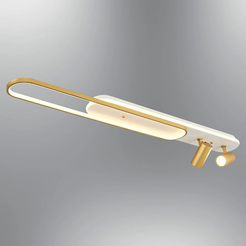 Llambë muri Opviq, 4156-2-01, e bardhë dhe e artë