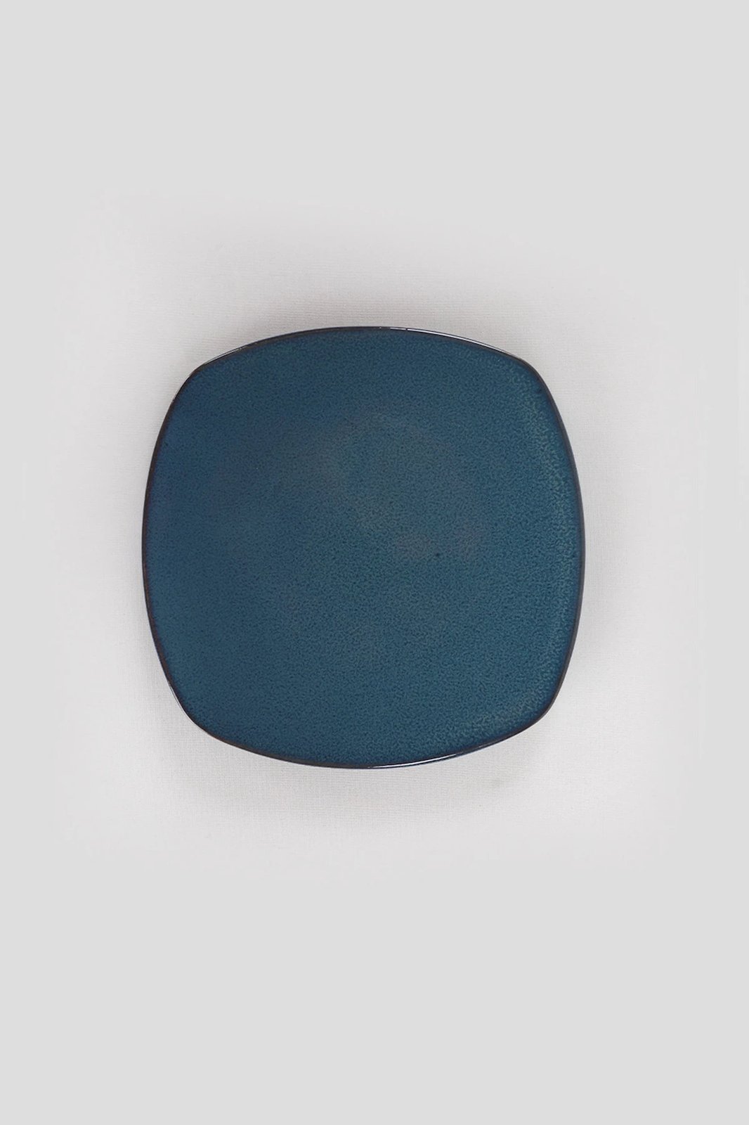 Set pjatash ëmbëlsirash qeramike (6 copë), ngjyrë kaltër e errët, Hermia Concept, ST001106FQ08A000000MAYD100