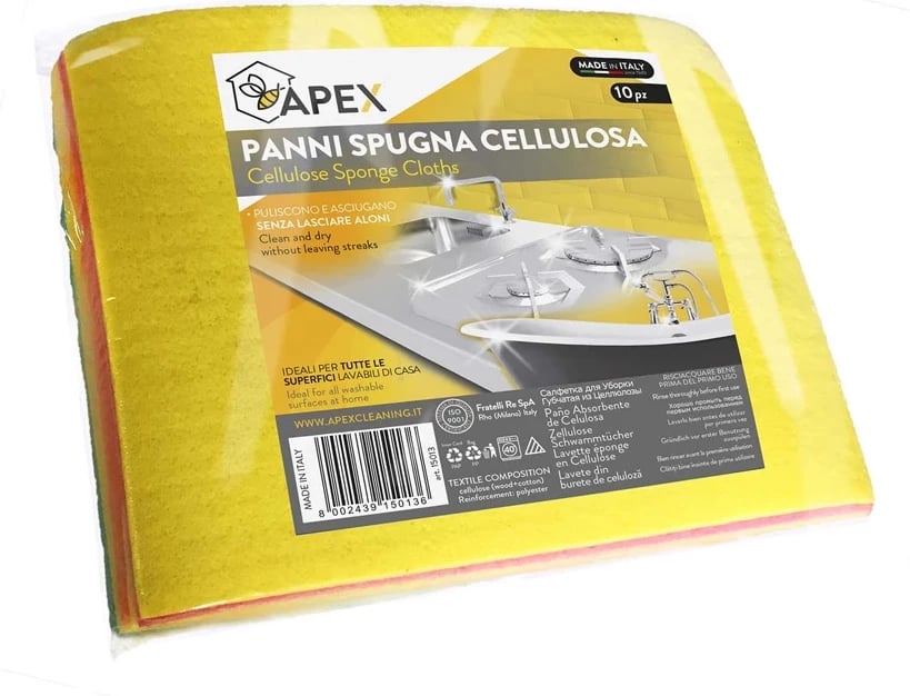 Lecka 10 cellulose sponge
