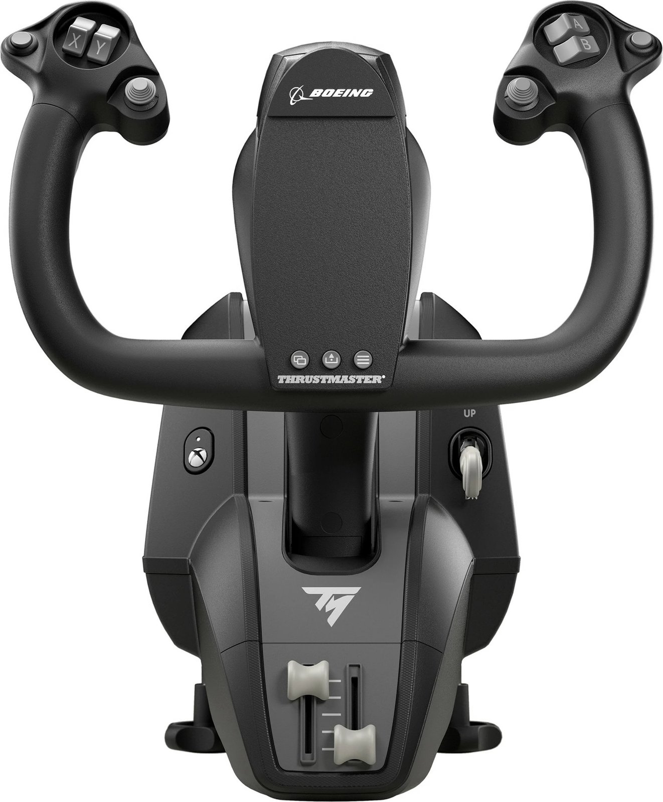 Set yoke dhe throttle Thrustmaster TCA Boeing Edition, me kabllo, zi/gri