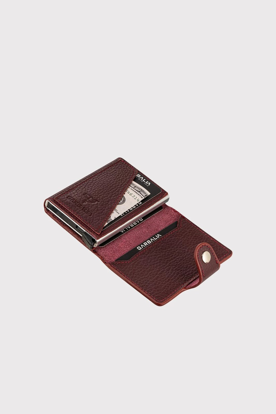 Portofol unisex Zoozie Bags, ngjyrë e kuqe Claret