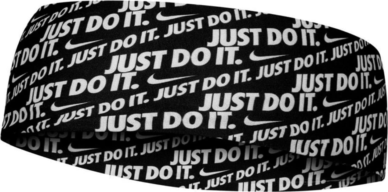 Shirit flokësh Nike unisex, zi-bardhë
