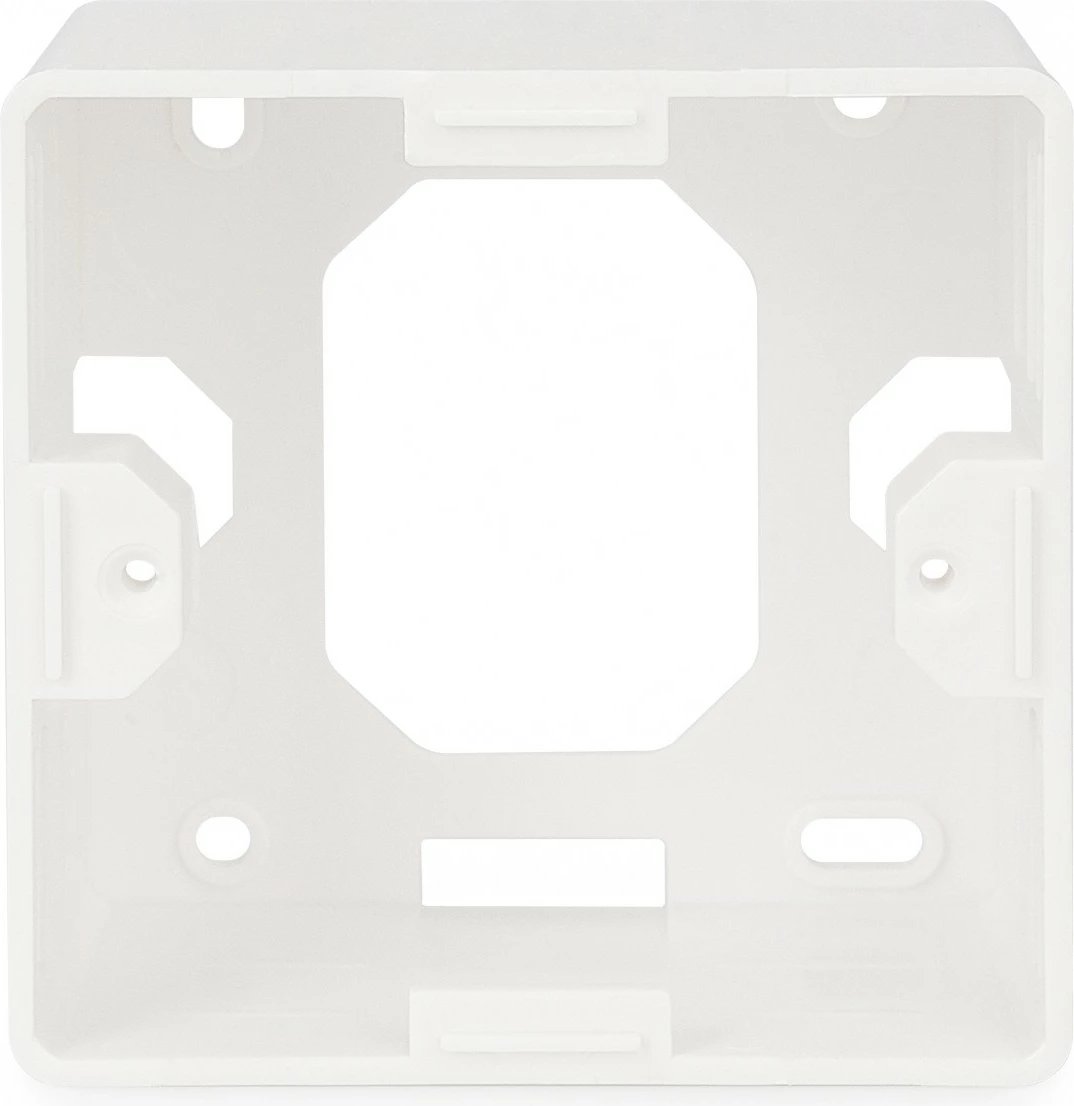 Kasë sipërfaqësore Digitus për dozë të fshehur, e bardhë