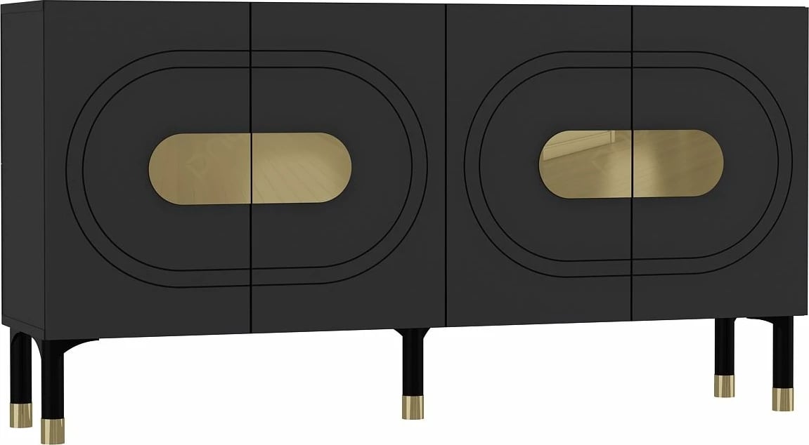 Konsolë Skye Decor, Demet, anthracite, ari