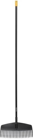 Grep për gjethe Fiskars Solid Leaf Rake (M) 1063090, 169 cm, alumini/plastik, zi