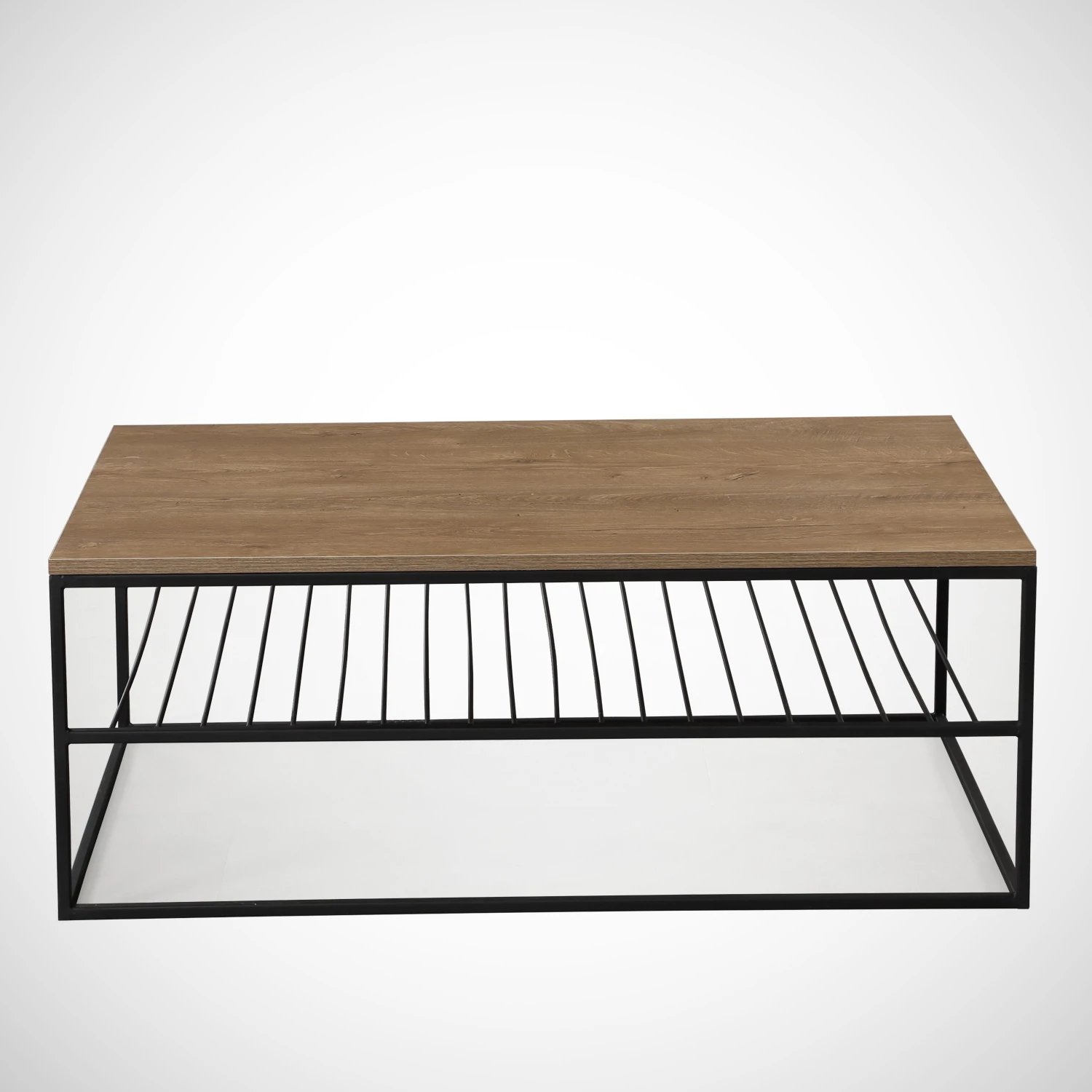 Tavolinë kafeje Hanah Home, ngjyrë lisi kaukazian, Etna