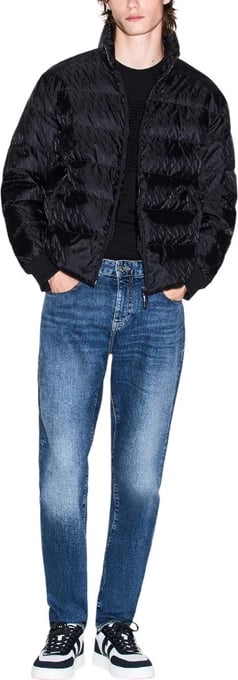 Jakne për meshkuj Armani Exchange, e zezë