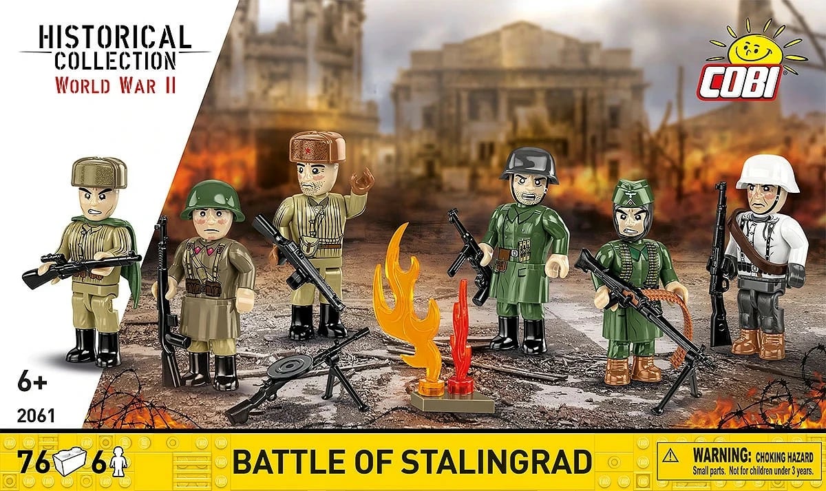Set ndërtimi, Cobi, COBI-2061 Battle of Stalingrad, 76 copa, 6 figura, 6+