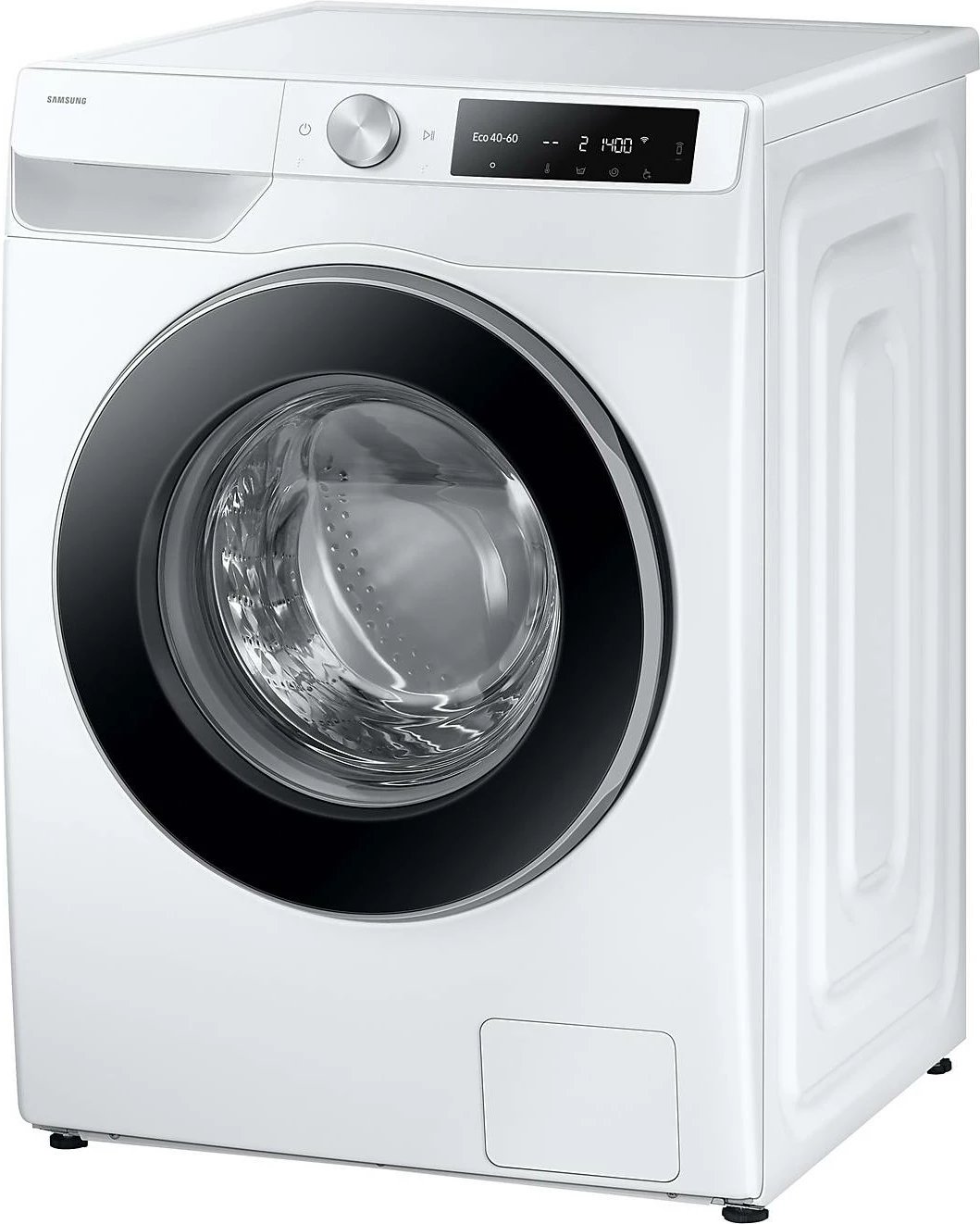 Lavatrice Samsung WW90DG6U8FLEU4 9 kg 1400 rpm klasë A Wi‑Fi AI Ecobubble, e bardhë derë e zezë