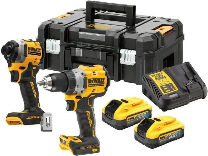 Set veglash DeWalt 18V XR DCD800 & DCF850, 2x5Ah, me kuti