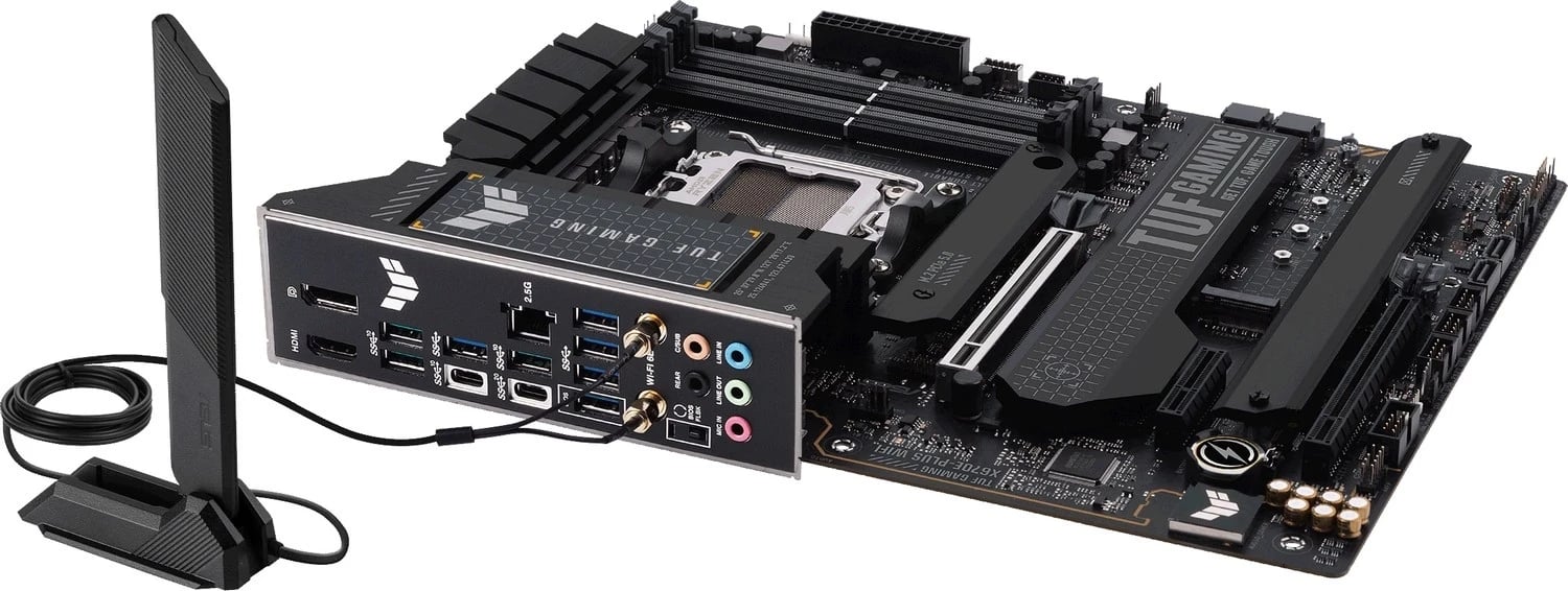 Pllakë amë Asus TUF Gaming X670E-PLUS WIFI (DDR5) - AMD X670 Pllakë amë Asus TUF Gaming X670E-PLUS WIFI (DDR5) - AMD X670