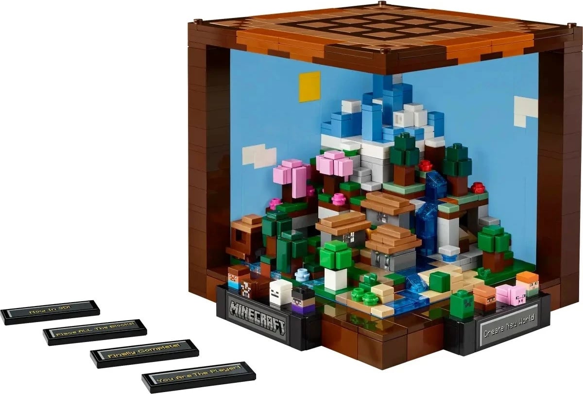 Set LEGO Minecraft 21265 The Crafting Table, 1195 copë
