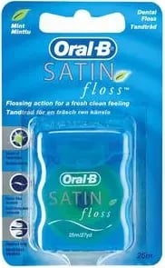 Floss dentar Oral-B Satin Floss Mint 25m