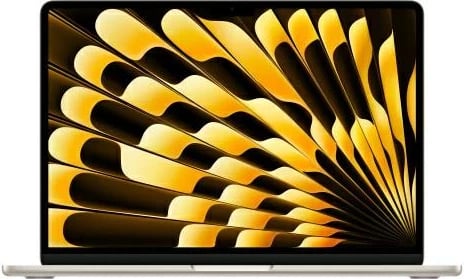 Apple MacBook Air, 15", M3 8-core, 24GB RAM, 512GB SSD, 10-core GPU, Starlight (QWERTY Italian Keyboard)