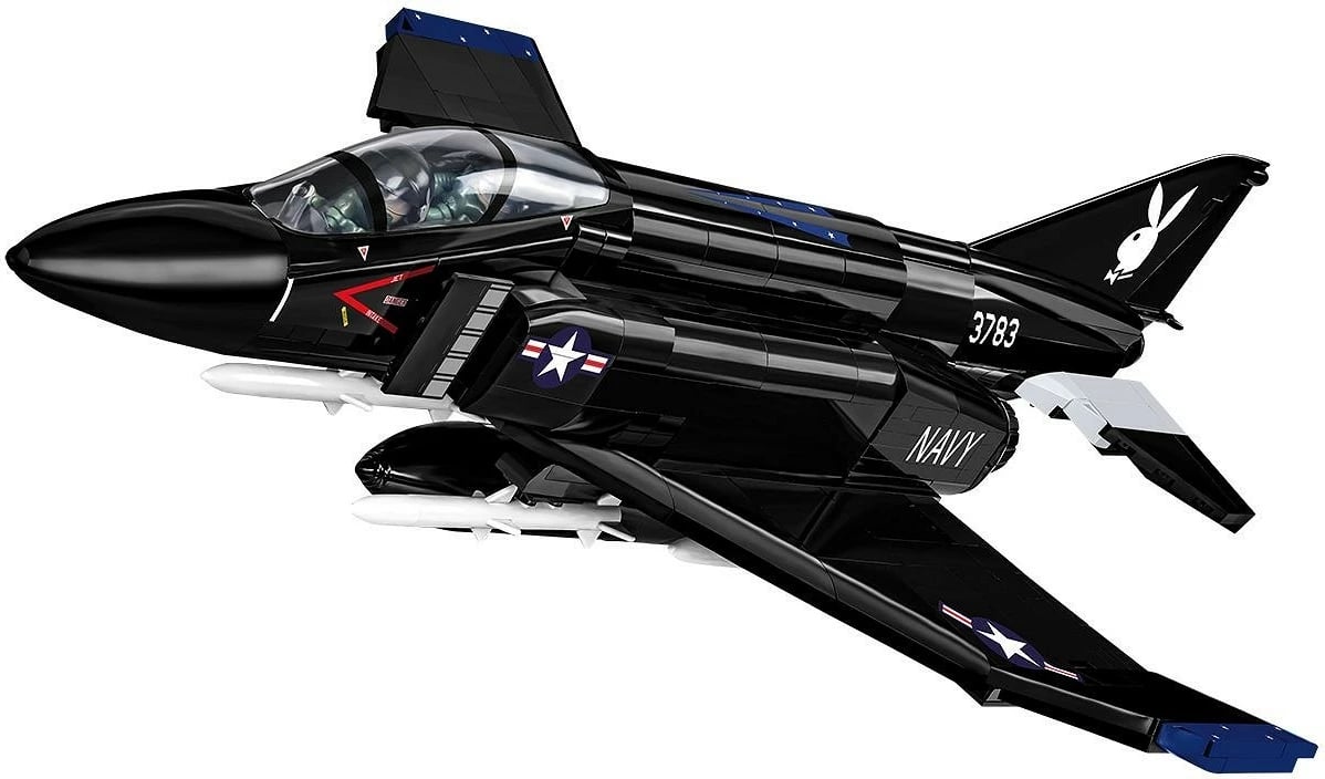 Set blloqe Cobi F-4S Phantom II, 608 pjesë, i zi