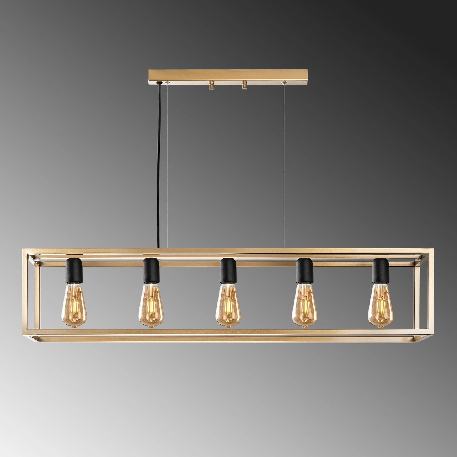 Llambadar Opviq, ngjyrë ari, Kafes - 13749