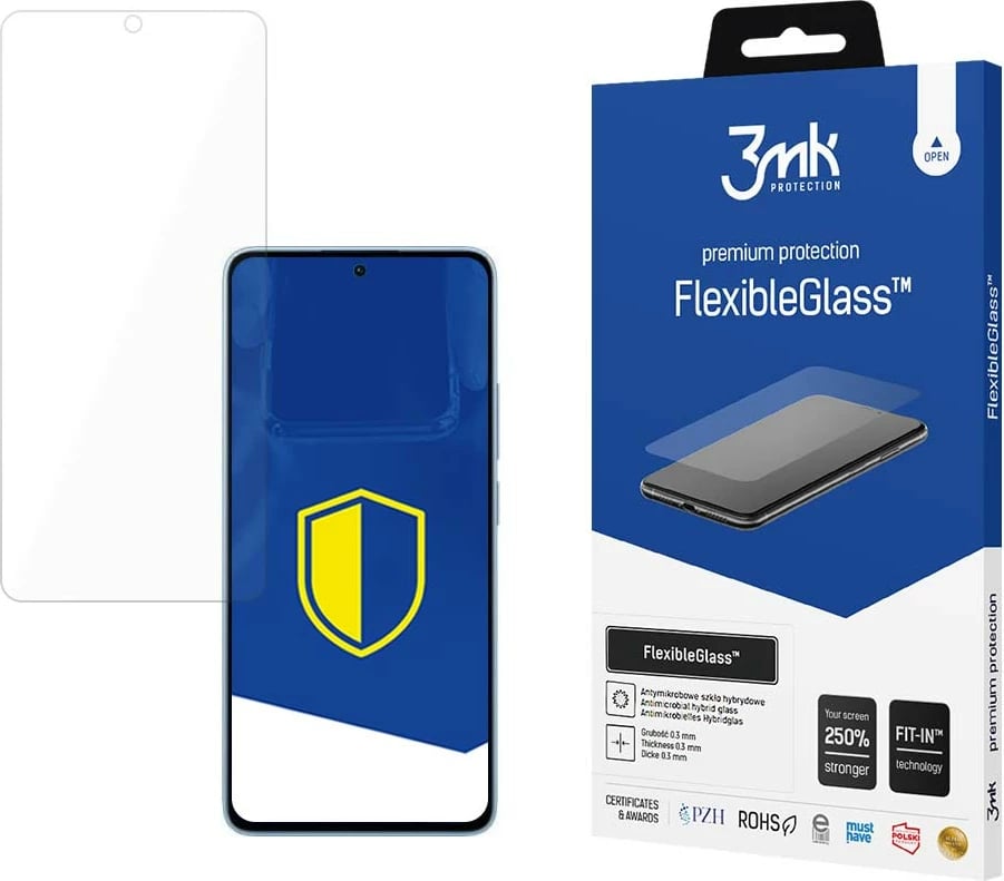 Mbrojtës ekrani 3mk FlexibleGlass për Xiaomi Redmi Note 13 4G, Transparent