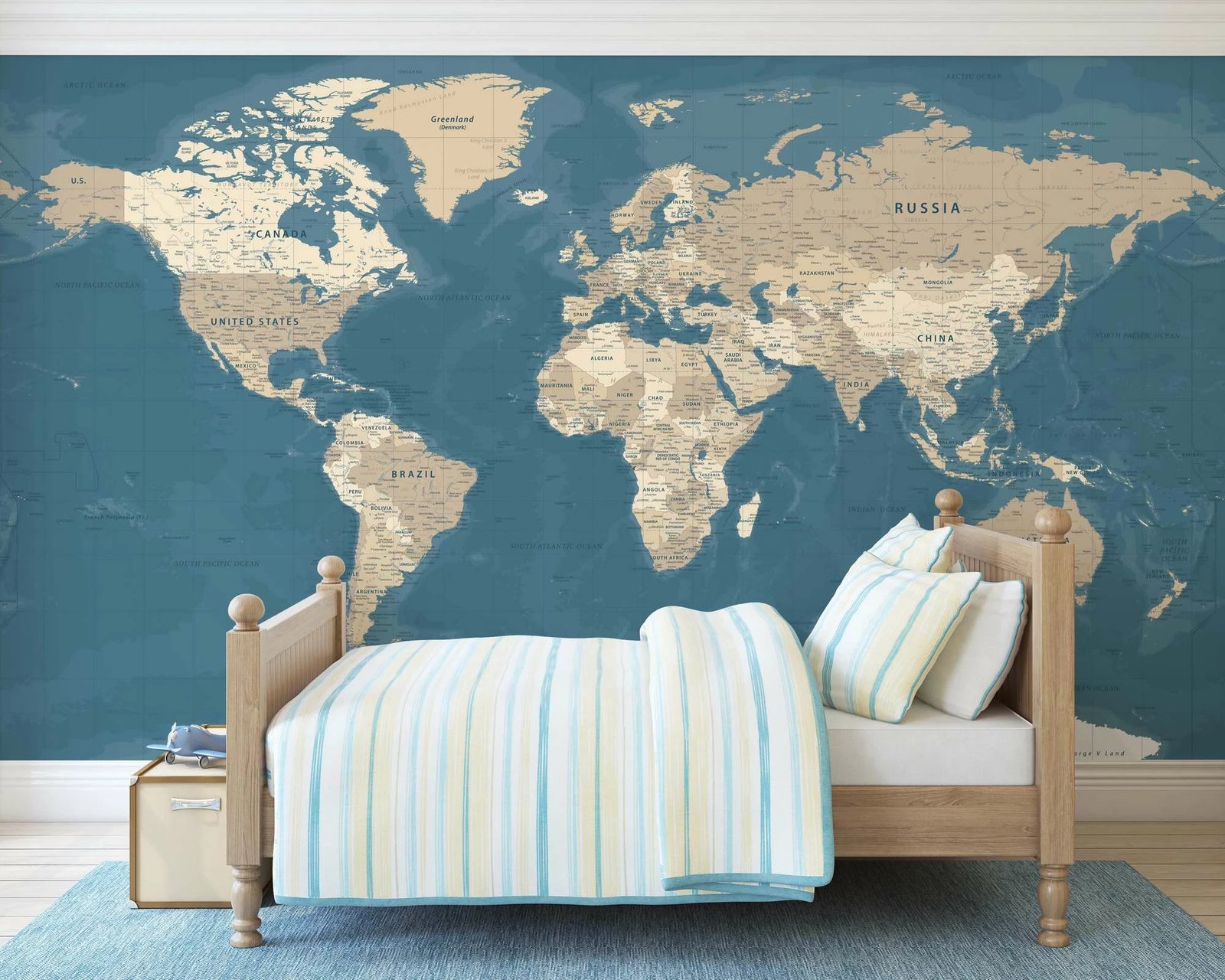 Murale muri Wallity, MDK-00135, 300x270cm