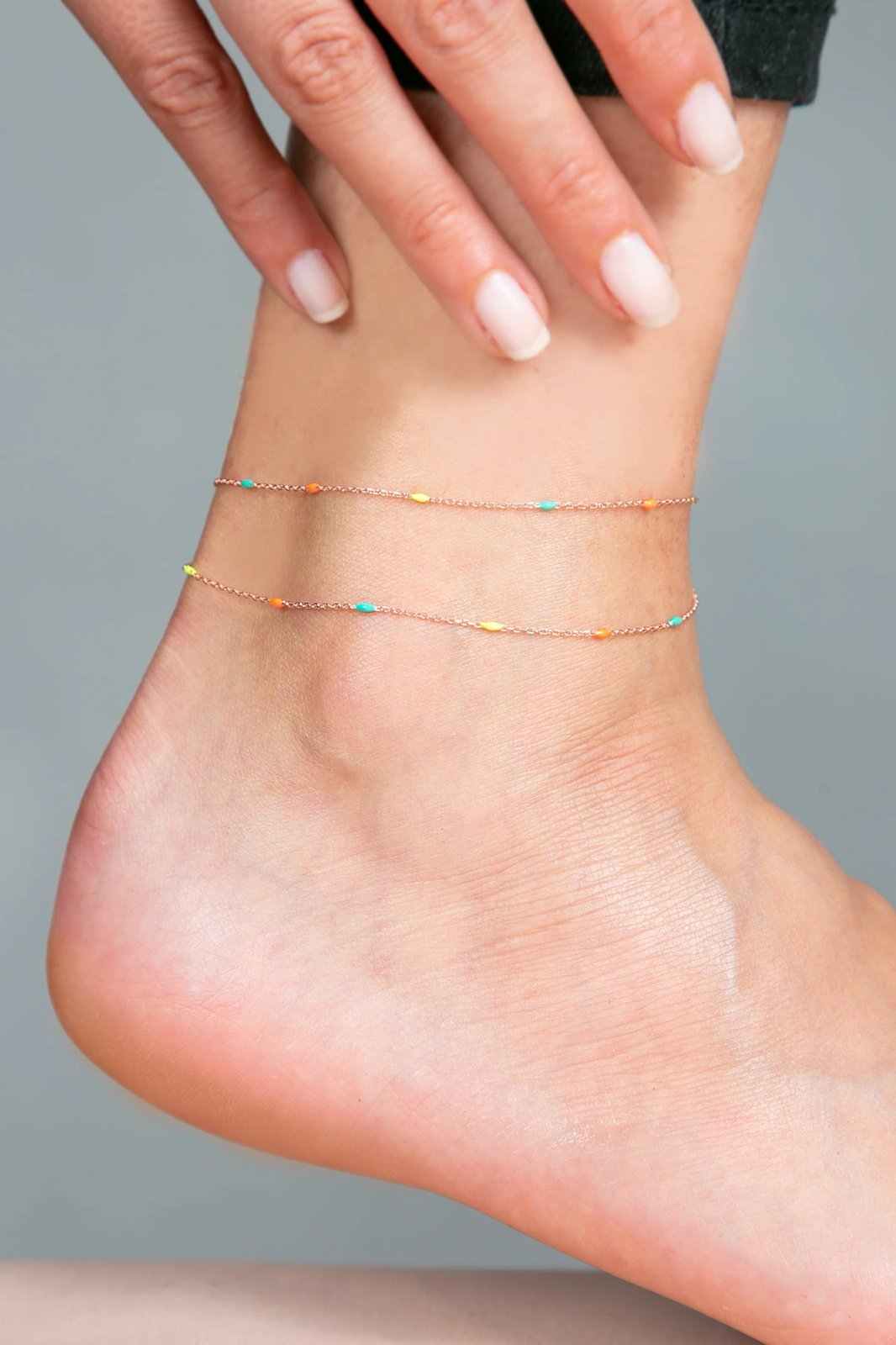 Byzylyk kyçku i argjendtë, shumëngjyrësh, Elika Silver, ERN2238