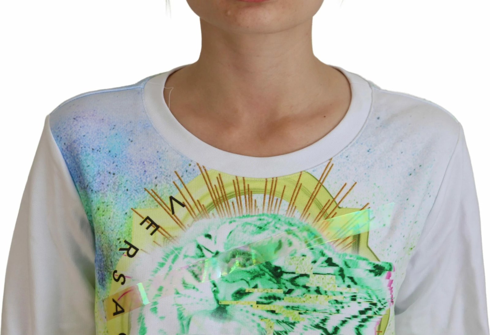 Duks për femra Versace Jeans, i bardhë 