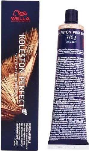 Ngjyrë për flokë Wella Koleston Perfect Me+ 7/03, unisex, 60ml