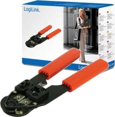 Shtrëngues Logilink WZ0004, i kuq/zi