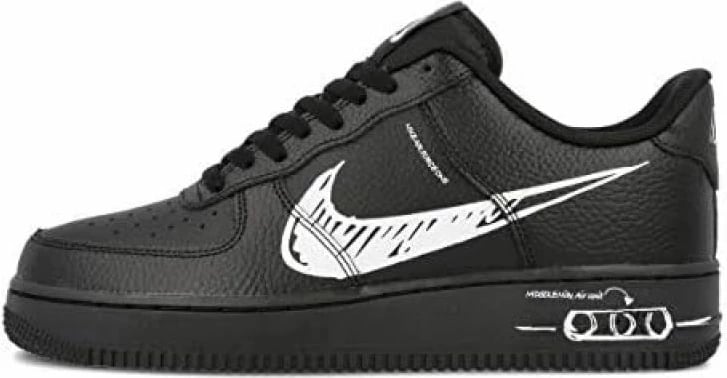 Atlete për meshkuj Nike Air Force 1 LV8 Utility, të zezë