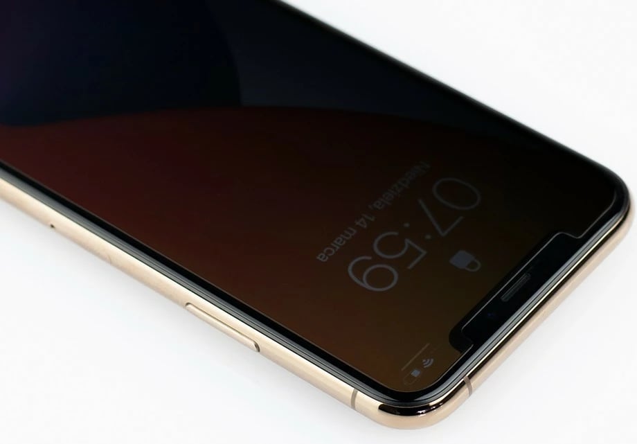 Xham i temperuar privatësie MyScreenProtector Diamond Glass AntiSPY për iPhone 15 Plus 6.7, Transparent