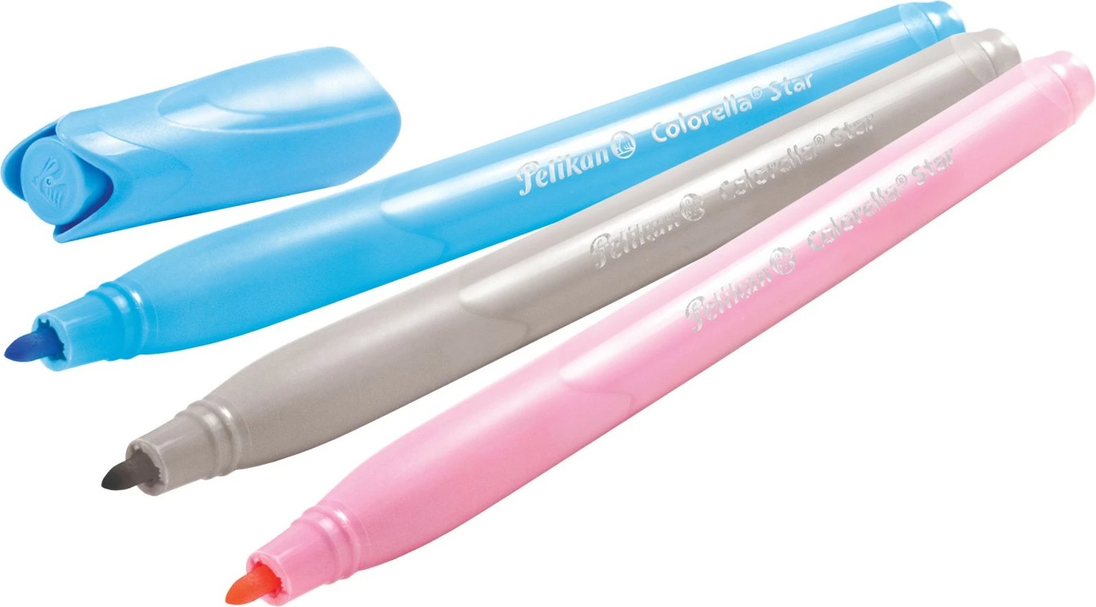 Set stilolapsa Pelikan Colorella Star, 30 ngjyra, majë e rrumbullakët, 0.6mm, ngjyra të përziera